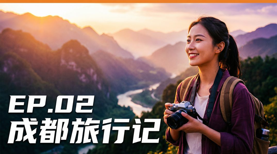 蘑菇视频 - 成都旅行记视频教程